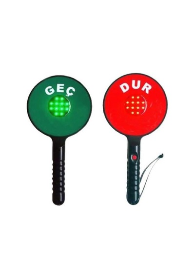Şarjlı Dur&geç El Levhası Ledli