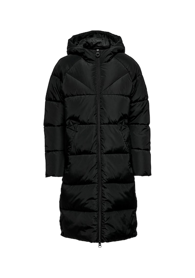 Only Kapüşonlu Puffer Siyah Kadın Kaban 15304786 001