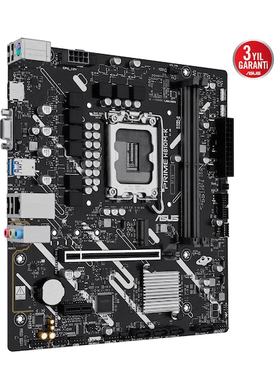 Asus Prıme H810m-k Ddr5 Hdmı Pcıe 4.0 1851p Matx