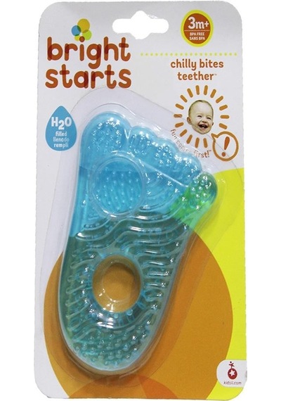 Bright Starts Ayak Şeklinde Dişlik - Mavi Standart