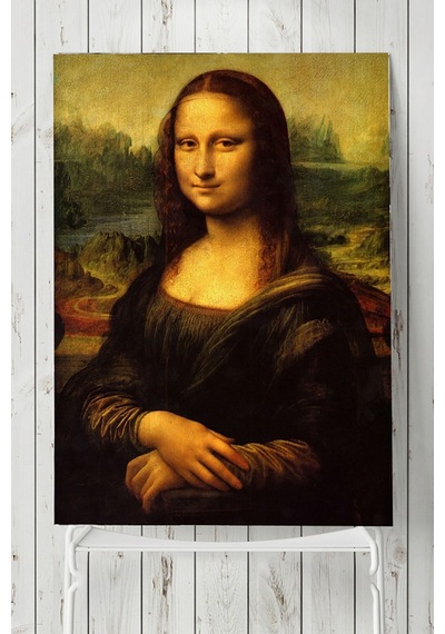 Leonardo Da Vinci - Mona Lisa Sanatsal Poster