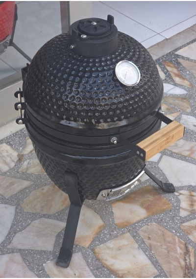 Chefden Prime 13 Seramik Kömürlü Siyah Barbekü
