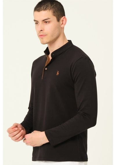 V4009 Dewberry Erkek Sweatshırt Siyah
