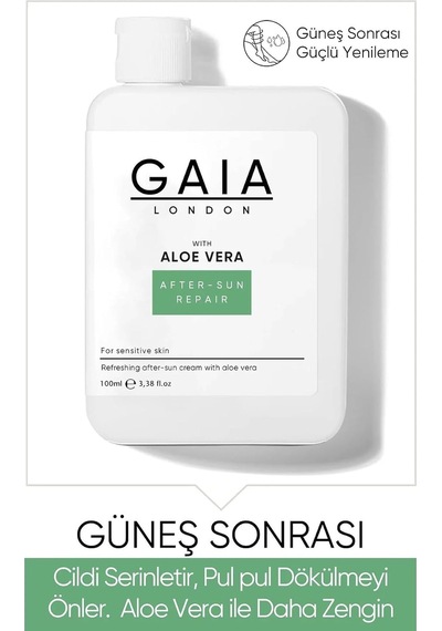 Tr Güneş Sonrası Aloe Veralı, Kızarıklığa, Soyulmaya, Pul Pul Dökülmeye Karşı 100ml Krem Jel