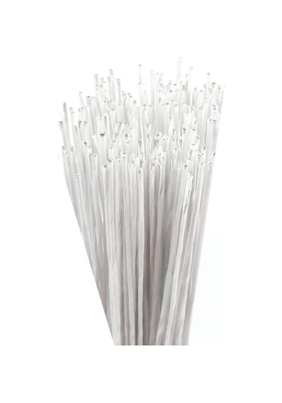 Roco Paper Çiçek Teli No:24 1 Mm - 38 Adet 60 Cm - Beyaz