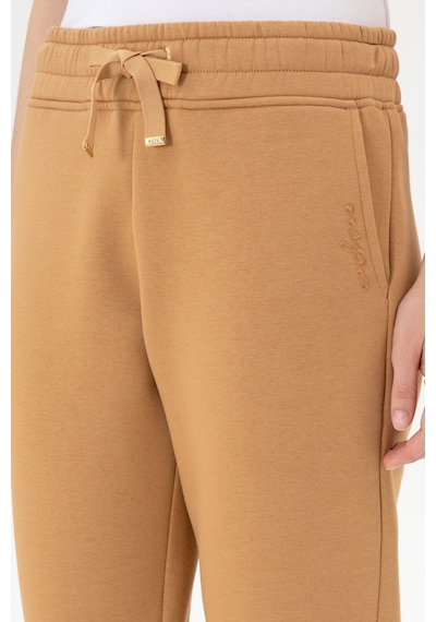 U.S. Polo Assn. Kadın Camel Şardonlu Jogger Eşofman Altı 50313581-VR015