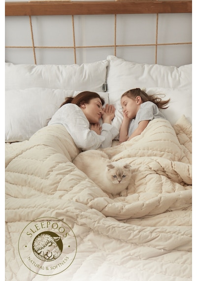 Sleepoos El Yapımı Yün Yorgan