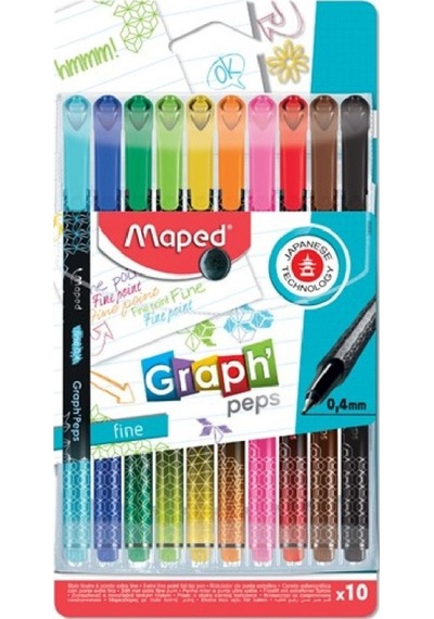 Maped Fineliner 0.4 Mm Desenli 20 Renkli