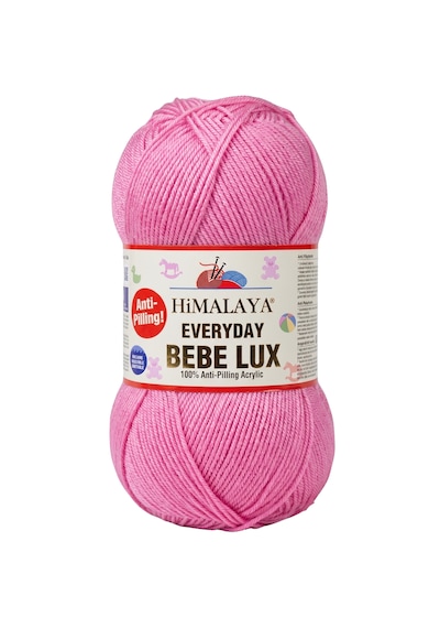 Himalaya Bebe Lux El Örgü İpi / Bebek Yünü 70420-Pembe