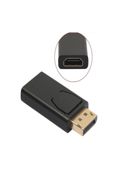 Displayport'tan Hdmı Adaptörüne Mini Dönüştürücü Çevirici Video Ses Pc Dizüstü Projektör İçin