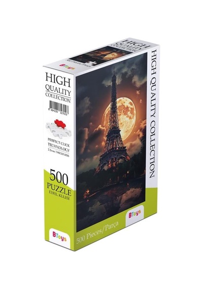 Btoys 500 Parça Puzzle Eyfel Kulesi 9037