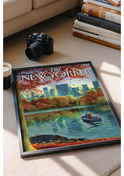 The New Yorker Çerçeveli Tablo November 12 2018