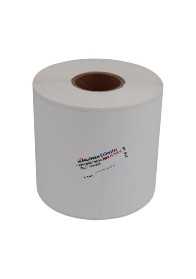 Pp Opak Etiket 100mm X 200mm 250 Adet 1