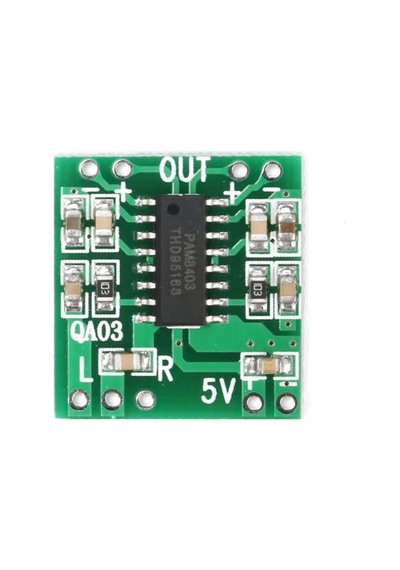 Pam8403 Mini Ses Yükseltici Class D 2x3w Amfi Kartı Stereo Dijital Amfilikatör Müzik Ses Yükseltici