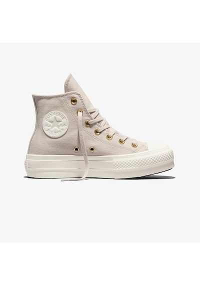 Converse Chuck Taylor All Star Platform Lift Kadın Günlük Spor Ayakkabı C-cona18386b10134 Bej