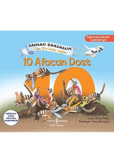 10 Afacan Dost - Saymayı Öğrenelim 1'den 10'a Kadar Sayılar