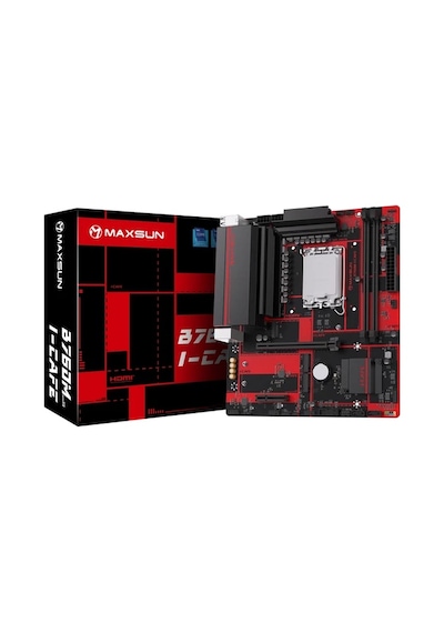 Maxun B760m I-cafe Ddr5 Hdmı-dp Pcıe 5.0 1700p Matx
