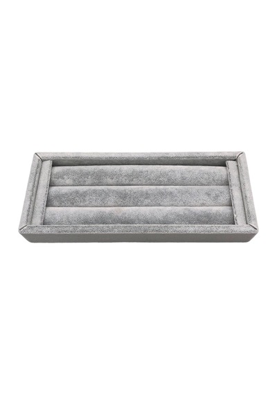 Yerli Üretim Ufak Boy Süet Kumaş Gri Renk 18 / 7 Cm Rulo Çekmece Gri