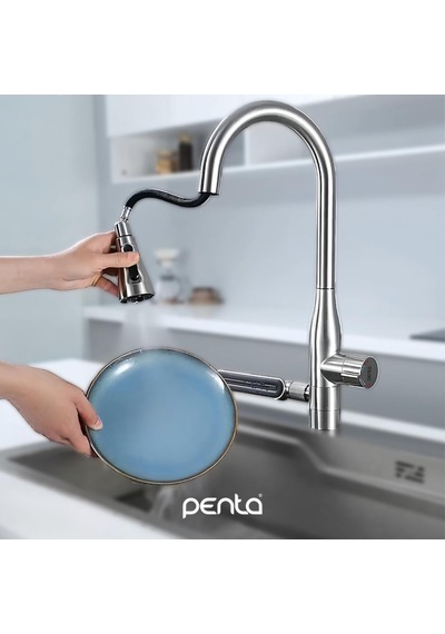 Penta Multi İçme Suyu Arıtma - Sprl.evye Bataryası Krom 1335 Krom