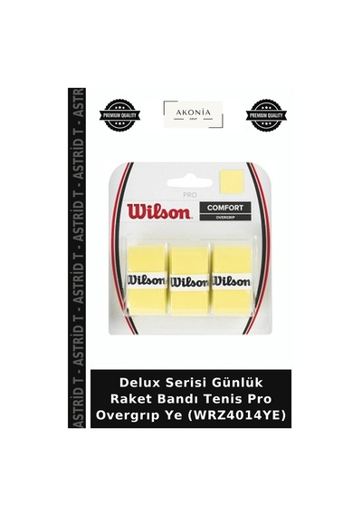 Delux Serisi Günlük Raket Bandı Tenis Pro Overgrıp Ye Wrz4014ye Yeşil