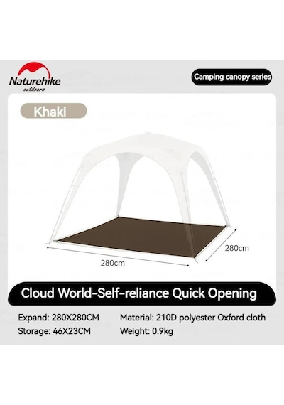Naturehike Cloud Boundar Quick Opening Kanopi Bej