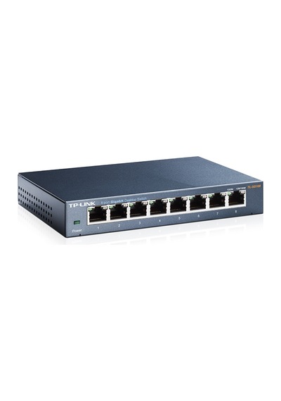 TP-Link Tl Sg108 8 Port Gıgabıt Masaustu Swıtch Celık Kasa