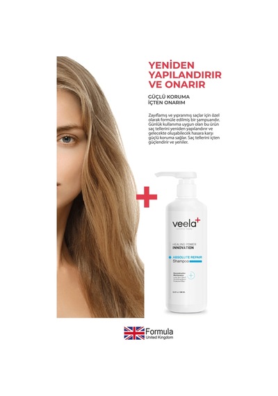 Işlem Görmüş Saçlar Için - Onarıcı Bakım Şampuanı Absolute Repair Shampoo Tüm Saç Tipleri