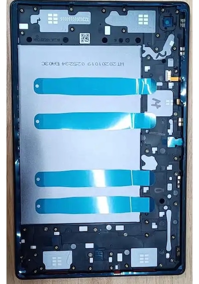 Samsung Uyumlu Galaxy Tab A7 Sm-t500 Sm-t507 10.4 Kasa Arka Kapak Gri