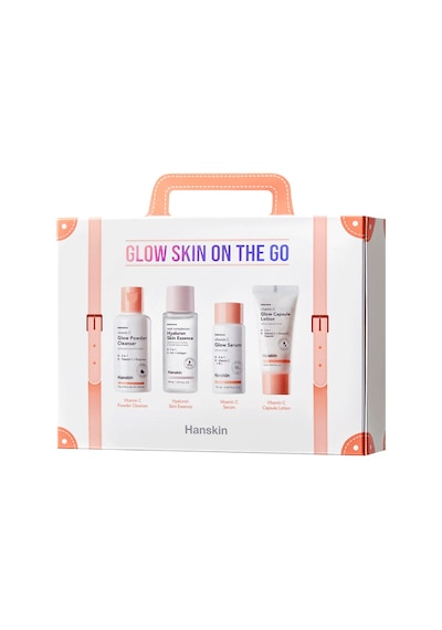 Hanskin Glow Skin On The Go Set