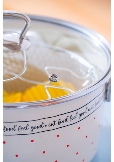 Acar Feel Good Emaye Kızartma Tenceresi - 22 Cm Renkli