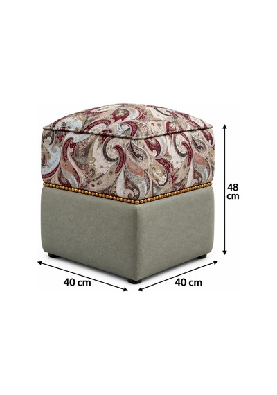 Şahzar Premium Desenli Kare Puf 40x40x48 Cm Lüks Dekoratif Puf, Paisley Desenli, Gold Boncuk Detaylı Çok Amaçlı Puf Yeşil Desenli - 936695820 Yeşil Desenli Şahzar Premium Desenli Kare Puf 40x40x48 Cm Lüks Dekoratif Puf, Paisley Desenli, Gold Boncuk Detaylı Çok Amaçlı Puf Yeşil Desenli - 936695820 Yeşil Desenli