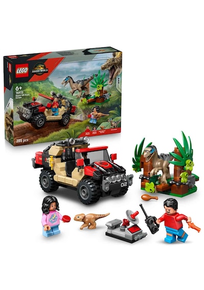 Lego Jurassic World Raptor Arazi Kaçışı 76972 - 6 Yaş Ve Üzeri Ço