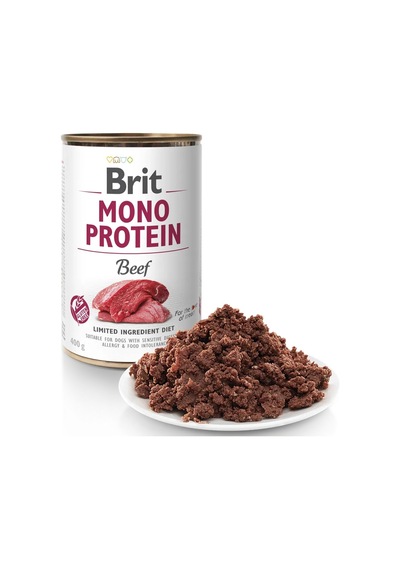 Brit Care Mono Protein Sığır Etli Köpek Konservesi 400 Gr 6'lı Paket