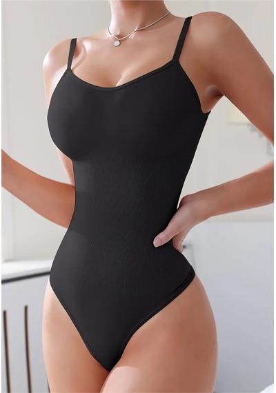 Mistirik Mamey Model  Etkili Çıtçıtlı Zıbın Korse Siyah Renk1 Siyah