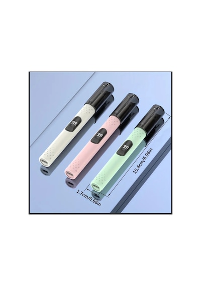 Nınghaı Usb İle Güçlendirilmiş Burun, Kaş Ve Kulak Tıraş Makinesi - Sağlam Paslanmaz Çelik Başlıklı
