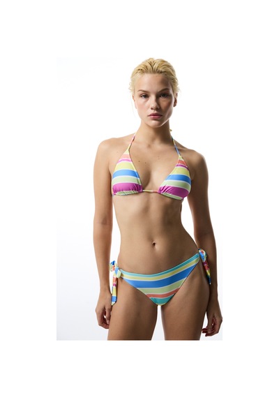 Penti Donna Çizgili Üçgen Bikini Üstü