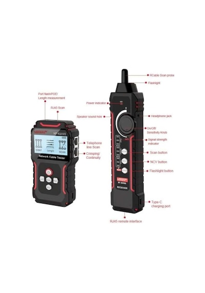 Noyafa Nf 8209s Ağ Kablosu Test Cihazı Kablo Bulucu