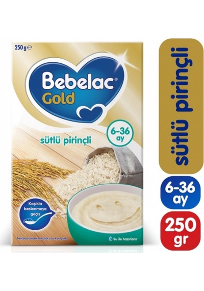 Bebelac Gold Sütlü Pirinçli Kaşık Maması 250gr