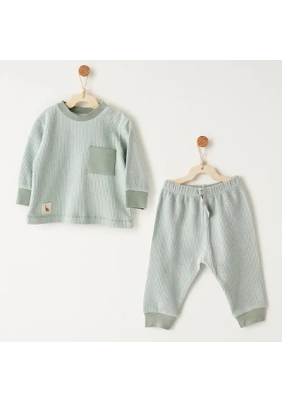 Andywawa Ac26012 Mummy S Snuggle Saurus 2 Li Takım Yeşil Yeşil