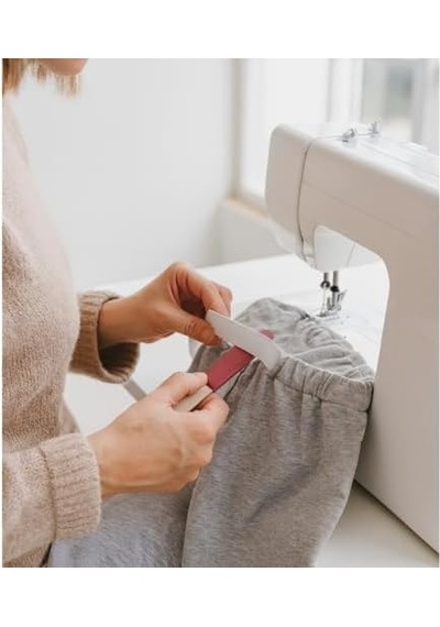 3 Cm Genişlik 10 Metre Beyaz Lastik Şerit Esnek Dikiş Lastiği Tekstil Ve Giyim İçin Dayanıklı Elastik Bant Açık Ahşap
