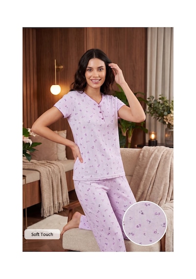 Lela Bayan Pijama Takımı 65770755 Lila LİLA