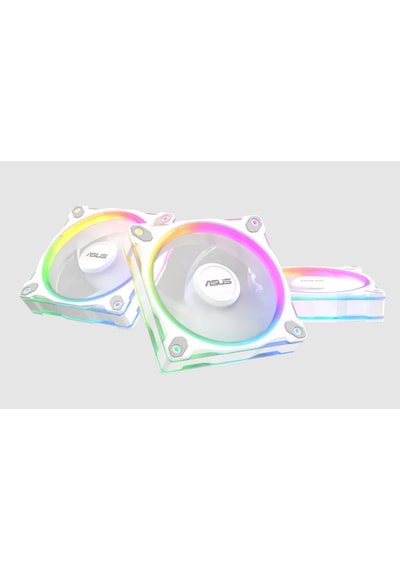 Asus Prıme Mr120 Soğutucu Kasa Radyatör Fanı Argb 120mm Beyaz 3ın1