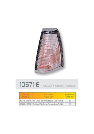 Farba 10671d Sinyal Lambasi Sol