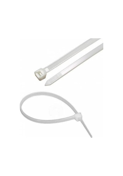 Plastik Cırt Kelepçe Kablo Bağı 4.8 X 400 Mm - 100 Lü Paket