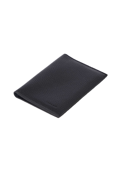Tergan Siyah Deri Unisex Pasaportluk - S1ps00001657-a41 Siyah