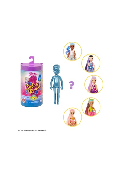 Barbie Color Reveal Renk Değiştiren Sürpriz Chelsea Işıltılı Bebe