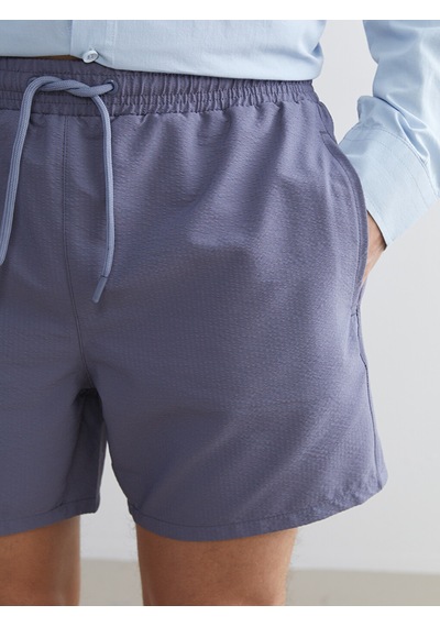 Lcw Swımwear Gri Kısa Boy Erkek Deniz Şortu