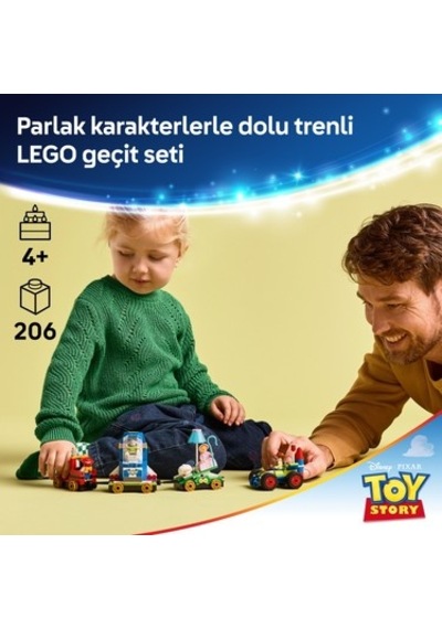 Lego Disney Ve Pixar Kutlama Treni, 4+ Çocuklar İçin Eğlenceli Set