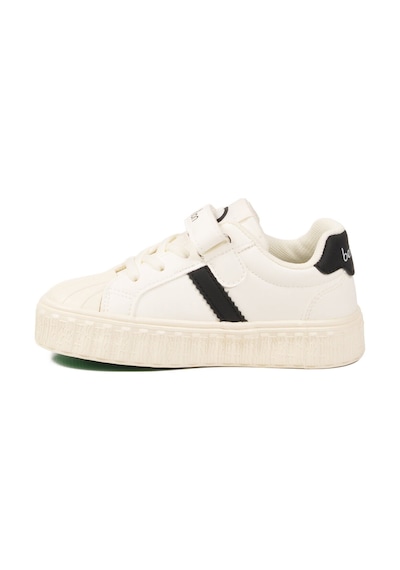 United Colors Of Benetton Beyaz Cırtlı Bağcıklı Unisex Çocuk Spor Ayakkabı Bnı-11558 P
