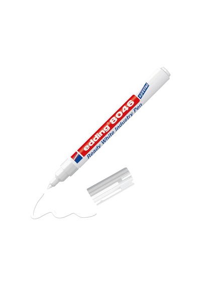 Edding Endüstri Kalemi E-8046 Beyaz